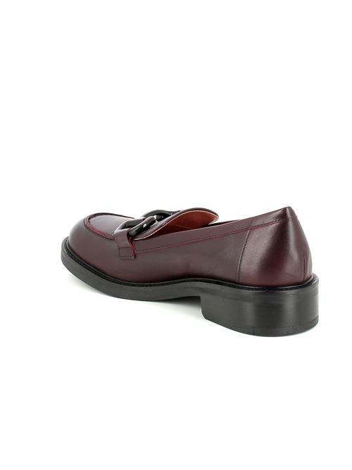 mocassino da donna in pelle bordeau IL BORGO FIRENZE | D6100-55Y